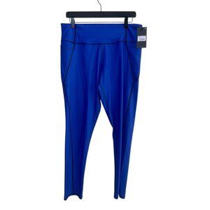GSTQ Royal Blue High-Waisted Leggings – Size XL, NWT